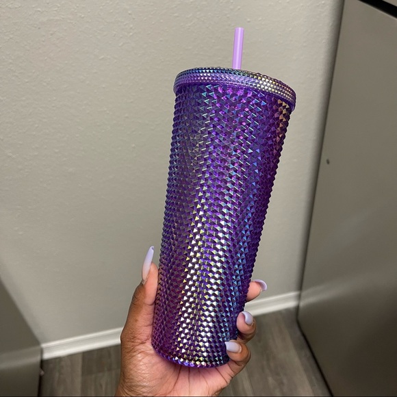 Starbucks Purple Oil Slick Studded Tumbler Target Exclusive - Picture 2 of 4